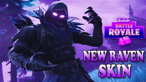 COMPREI A NOVA SKIN LENDÁRIA DO CORVO RAVEN FORTNITE BATTLE ROYALE