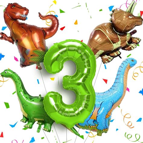 Dinosaur Balloons Dinosaur Birthday Party Decorations With Giant Inflatable Dino