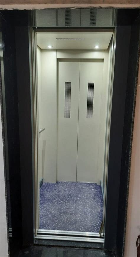 Hz Polished Passenger Stainless Steel Elevator For Residential And