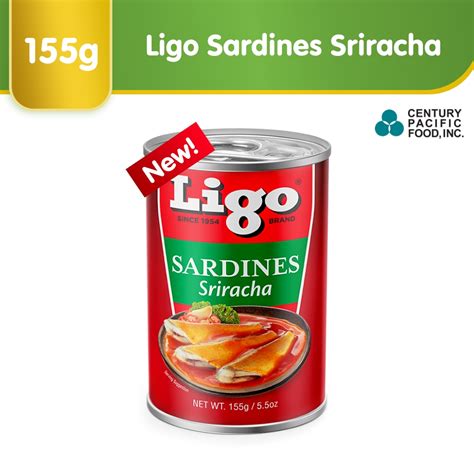 Ligo Sardines Sriracha Flavors 155g | Lazada PH