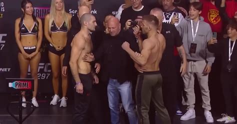 Ostatnie Spotkania Twarz W Twarz Przed Ufc Wideo Mmarocks