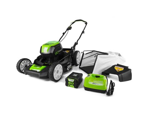 Greenworks Pro 80v 21 In Cordless Brushless Lawn Mower With 40 Ah Battery And Charger