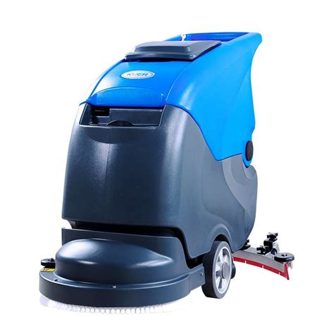 Supermarket Use Automatic Floor Washer Scrubber Machine Cleaning