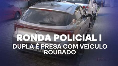 Ronda Policial Dupla Presa Moto Roubada Youtube