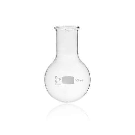 DWK Life Sciences DURAN Round Bottom Flask Wide Neck With Beaded Rim