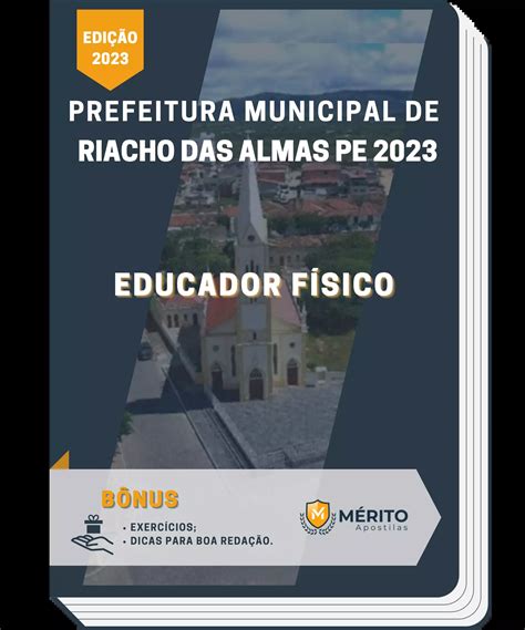 Apostila Educador Físico Prefeitura de Riacho das Almas PE 2023