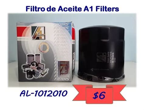 Filtro De Aceite A1 Filters Al 1012010 Wix 59006 Ml 53597 MercadoLibre