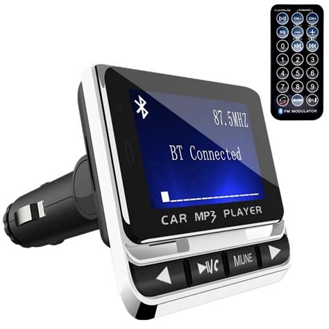 Lecteur MP3 De Voiture Mains Libres Avec T L Commande Transmetteur FM