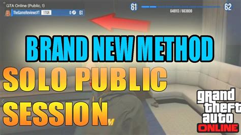 BRAND NEW METHOD Solo Public Lobby Method In GTA Online How To Get