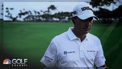 Kevin Kisner Walks And Talks On The Course At The Sony Open In Hawaii