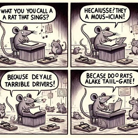 180 Funny Rat Puns And Jokes Rat Tastic Humor