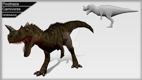 3d Models Carnivores Ceratosaurus By Pivotnazaofficial On Deviantart