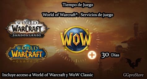 Ficha Wow World Of Warcraft Tiempo De Juego 30 Días Token Mercado Libre