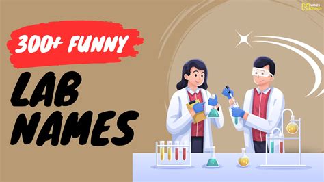 300+ Funny Lab Names [Clever Ideas] - Names Crunch