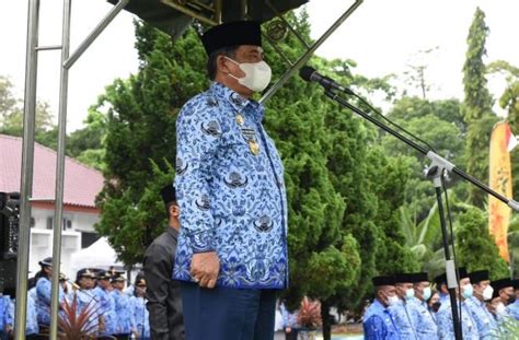 Wakil Bupati Deli Serdang H M Ali Yusuf Siregar Pimpin Upacara Hut