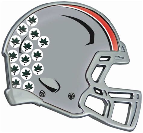 Ohio State Buckeyes Auto Emblem - Helmet - Detroit Game Gear