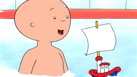 Caillou And The Sailing Boat Caillou Cartoon Youtube