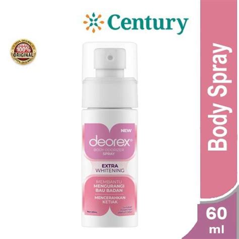 Jual Deorex Body Odorizer Spray Extra Whitening Ml Perawatan Tubuh