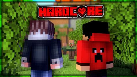 Hardcore Vs Two Survival Noobs Minecraft Youtube