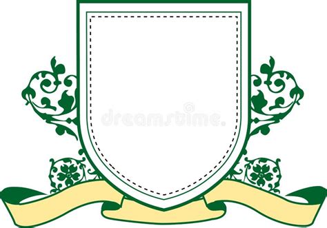 School Crest Logo Template Education Vector Design Stock Vector