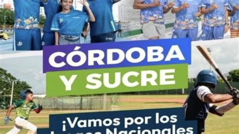 C Rdoba Y Sucre Vamos Por Los Juegos Nacionales Gobernadora Lucy