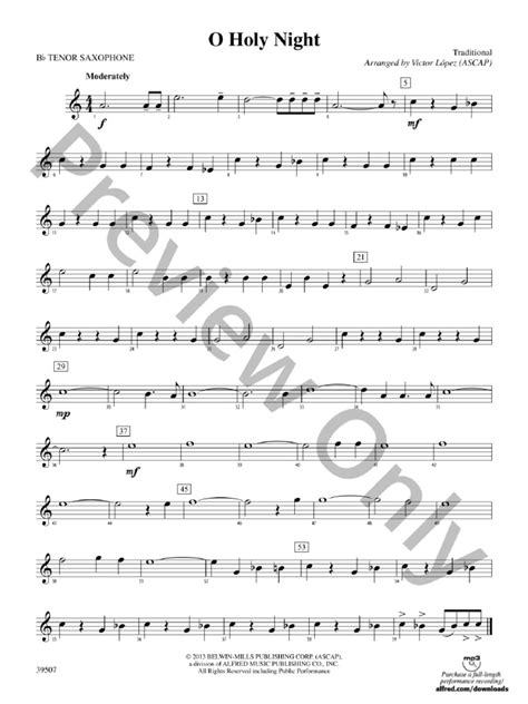 Tenor Sax | PDF