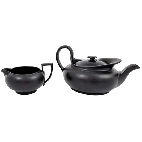 Jug Teapot Wedgwood Etruria Black Basalt Ware Teapot And Catawiki