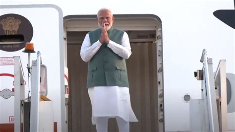 Pm Modi Leaves For Italy To Participate In G7 Summit On Invitation Of Giorgia Meloni India Tv