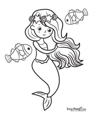 Mermaid Coloring Pages 30 Printable Sheets Artofit