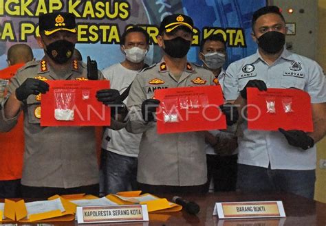 Ekspos Penangkapan Bandar Dan Pengedar Narkoba Antara Foto