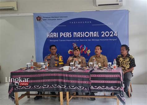 HPN 2024 Pj Bupati Jepara Ajak Insan Pers Jaga Pemilu Kondusif Dengan