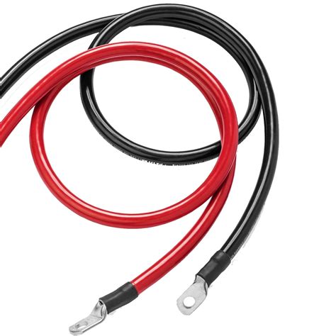 Battery Cable Red And Black Auto Battery Leads Extreme Copper Terminal