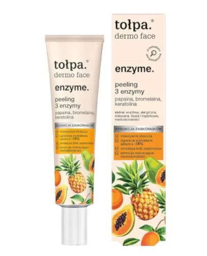 Tołpa Dermo Face Enzyme peeling 3 enzymy 40 ml ᐈ Cena Opinie