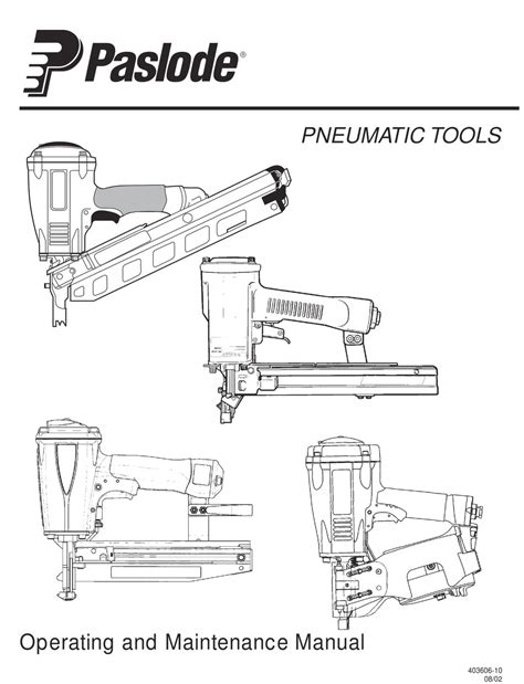 Paslode Framing Nailer Parts Breakdown Pdf | Reviewmotors.co