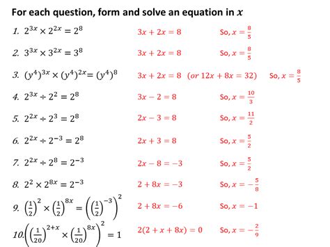 How To Solve Simultaneous Equations With Indices Tessshebaylo