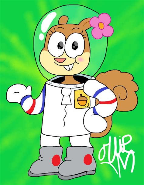 Sandy Cheeks Again Spongebob Fanart By Sodiiumart On Deviantart