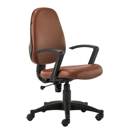 Mid Back Office Workstation Chair Fixed Arm Gray At 3500 In Chennai