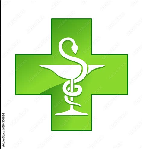 pharmacie caducée symbole Stock Vector Adobe Stock