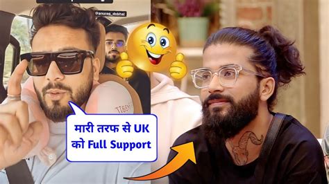 Elvish Yadav Support To UK07 Rider UK07 Rider Bigg Boss 17 YouTube