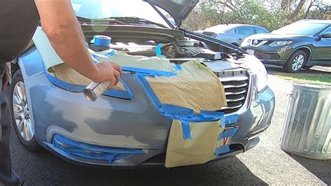 Painting A Fender With Spray Cans YouTube