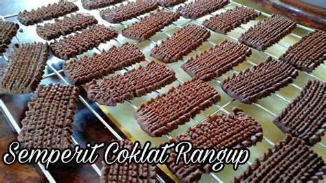 Resepi Biskut Coklat Chip Paling Mudah Paling Keren 24 Gambar Coklat