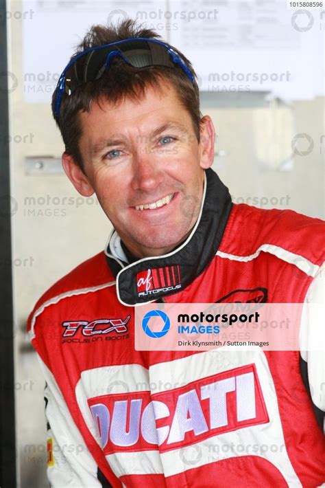 Troy Bayliss Aus Made The Switch From 2 Wheels To Four For The