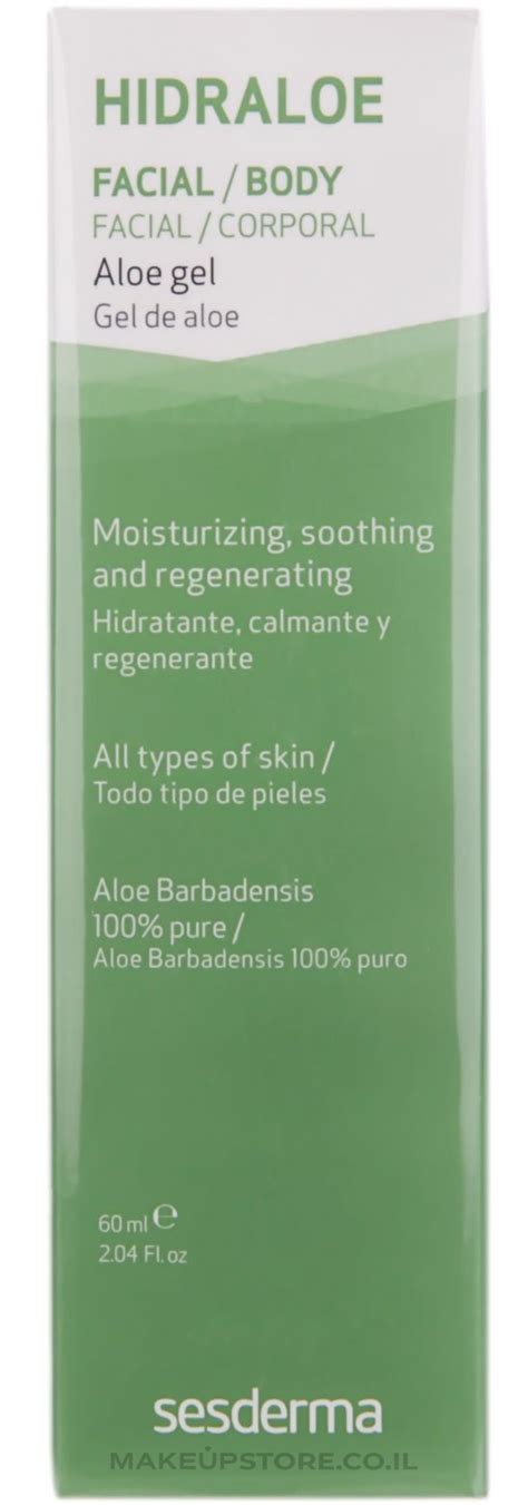 Makeupstore co il SesDerma Laboratories Hidraloe Aloe Gel ג ל לפנים