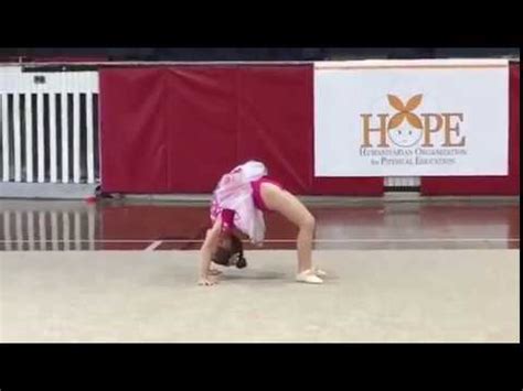 H O P E Rhythmic Gymnastics Awareness Day YouTube