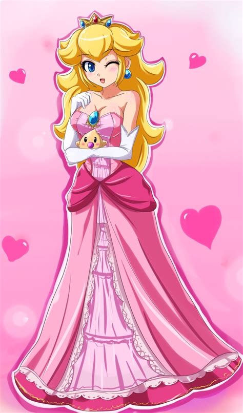 Princess Peach Fan Art Peach Peach Mario Princess Peach Mario And