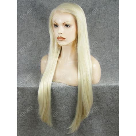 Long Straight Blonde Synthetic Lace Front Wig Synthetic Lace Front Wigs Evahair