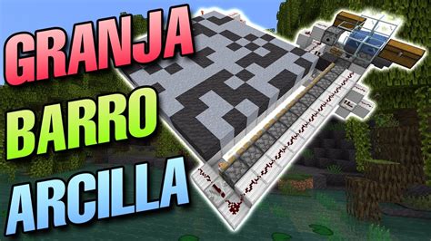 GRANJA DE ARCILLA AUTOMÁTICA Minecraft 1 19 YouTube