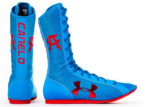 Under Armour Canelo Alvarez Boxing Boots | FighterXFashion.com