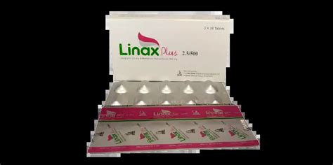 Linax Plus 2 5 500 Mg Tablet 10 S Strip