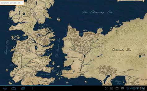 Detailed Map Of Westeros And Essos Images